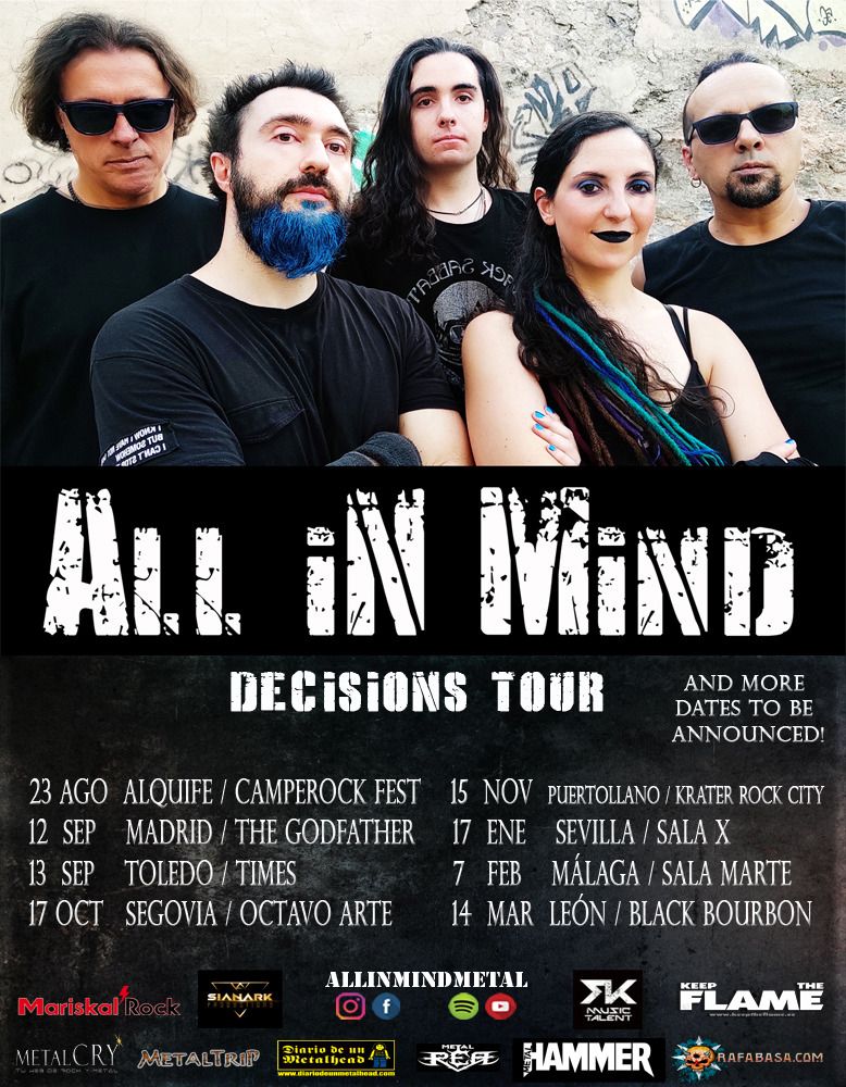 Fechas de All iN Mind