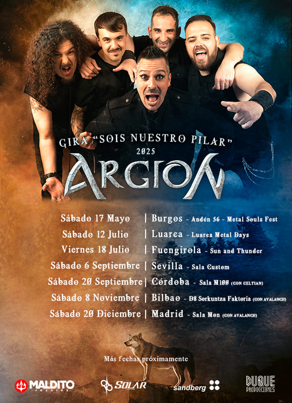Argion gira 2025