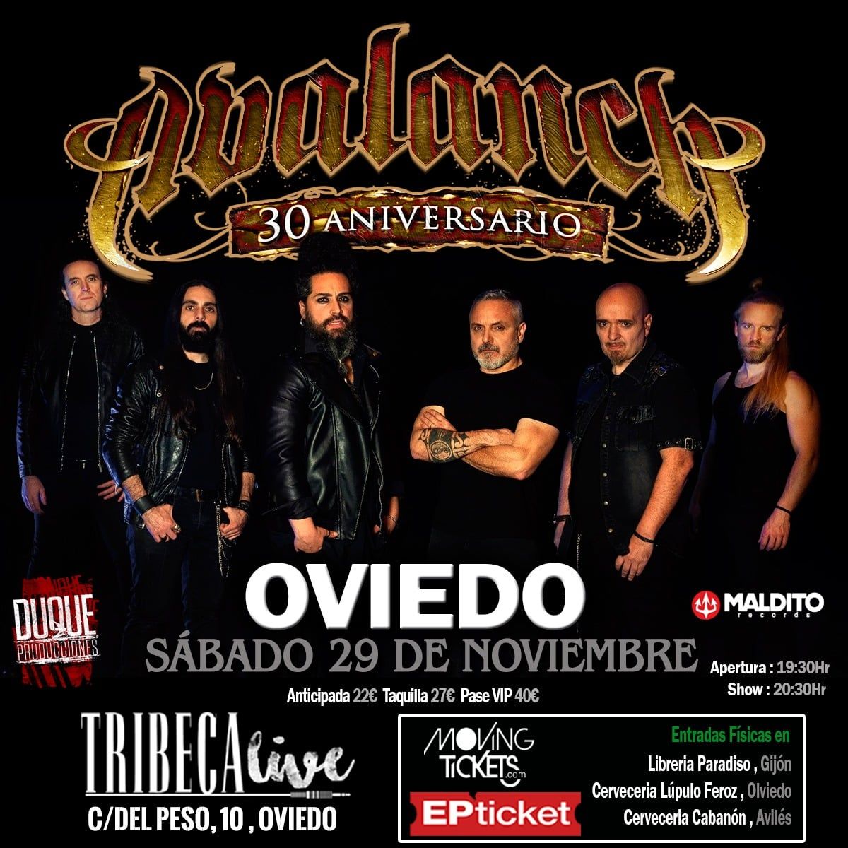 Avalanch en Oviedo Avalanch en Oviedo