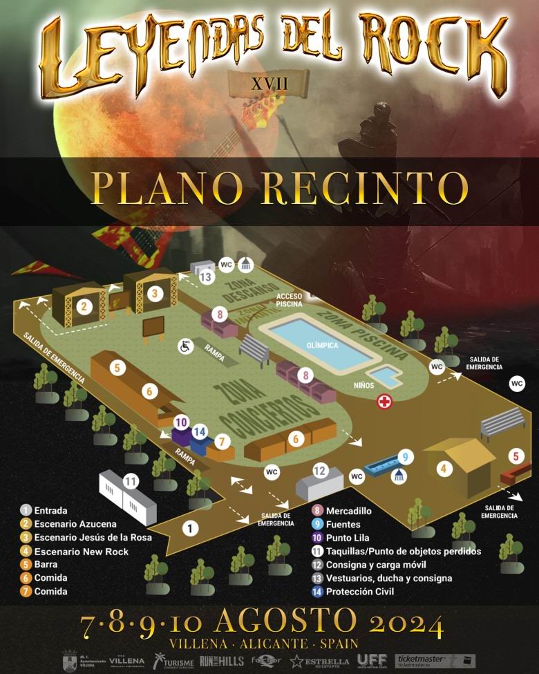 Plano Leyendas