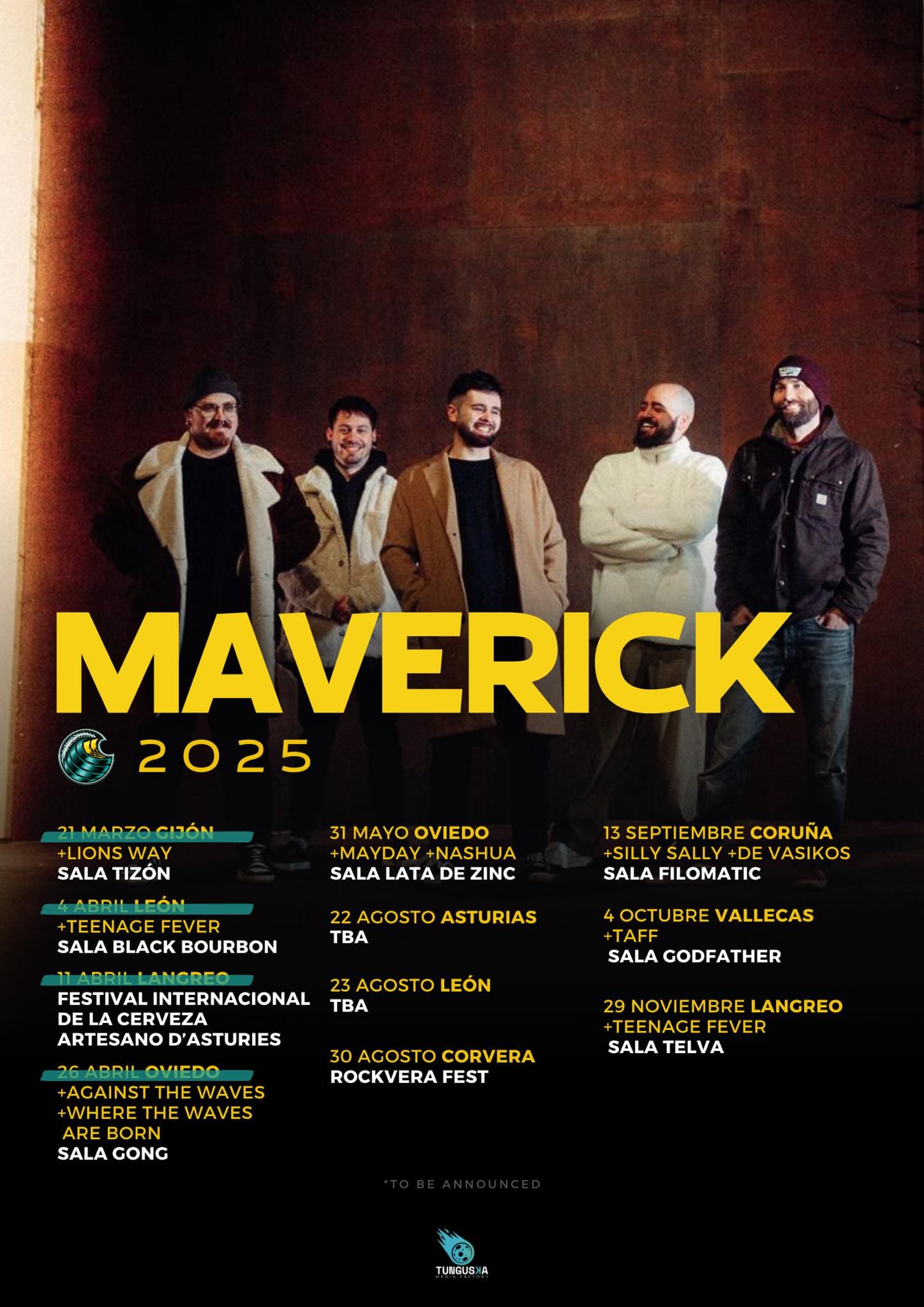 Fechas de Maverick
