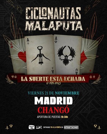 Ciclonautas y Malaputa en Madrid