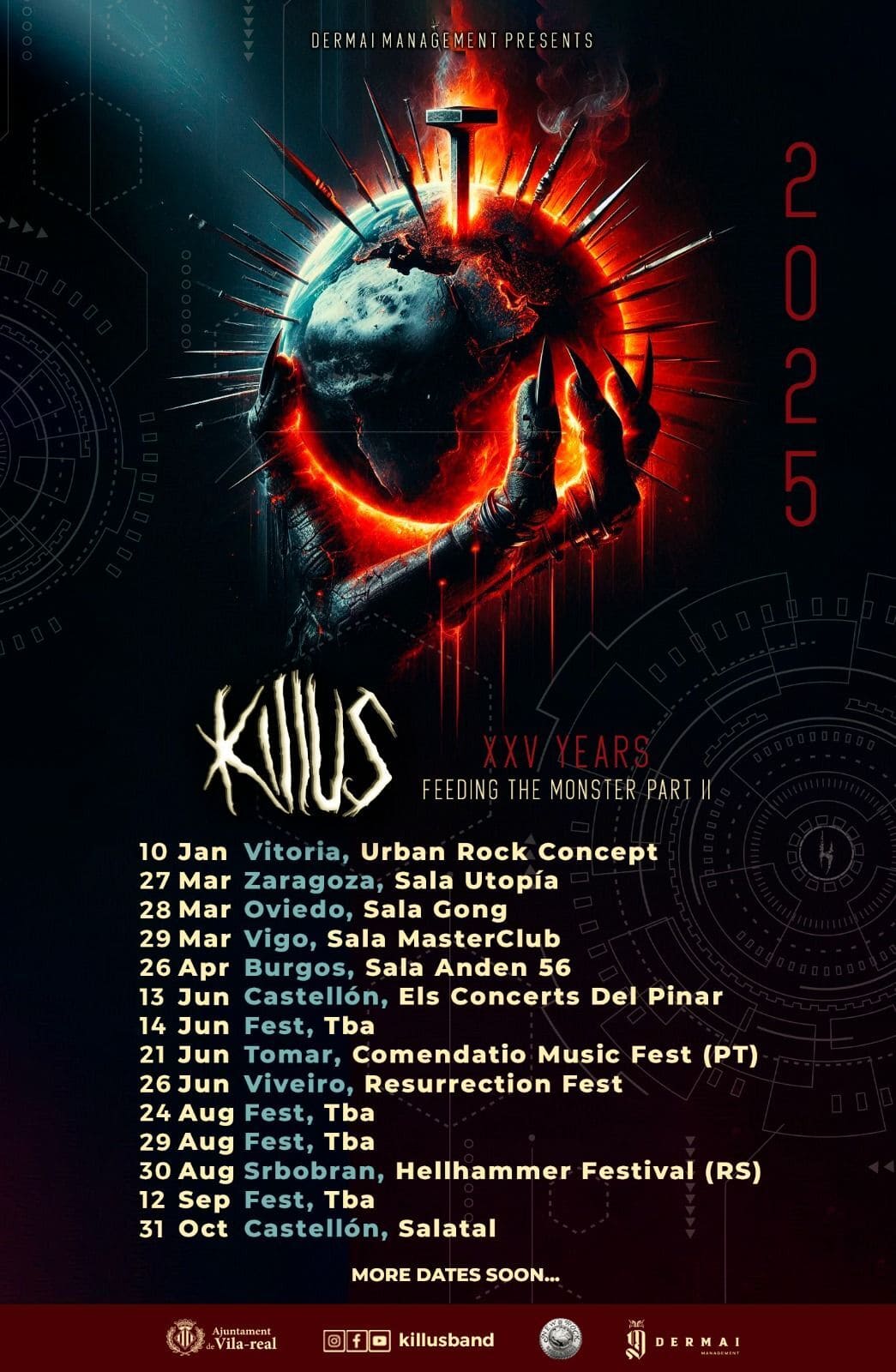 Fechas de Killus Fechas de Killus