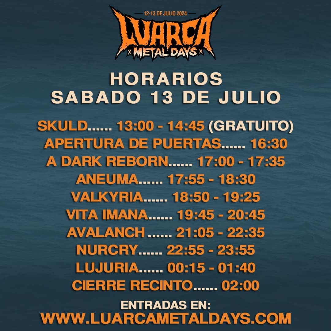 Horarios Sábado Horarios Sábado